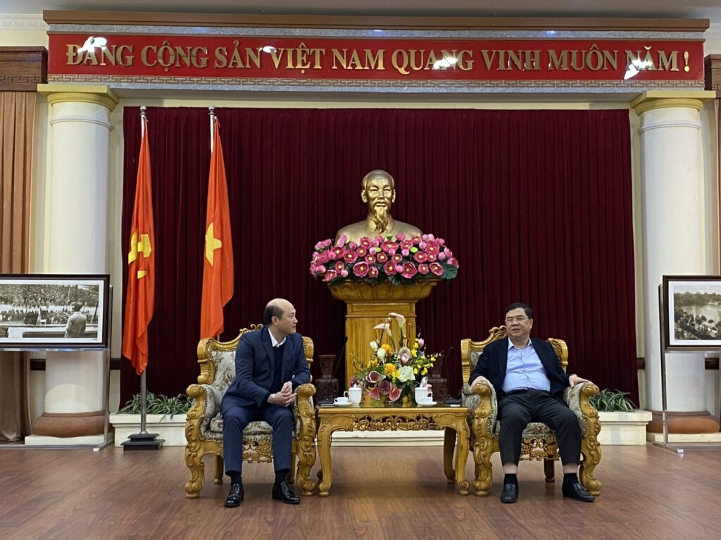 Bí thư Tỉnh uỷ Nam Định bày tỏ sự hoan nghênh, ủng hộ Hưng Yên Group tìm hiểu đầu tư tại Nam Định